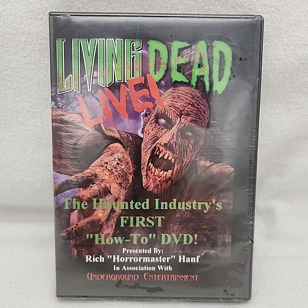 DVD Living Dead Live! Haunted Industry Horror Tour Of House Of The Living Dead